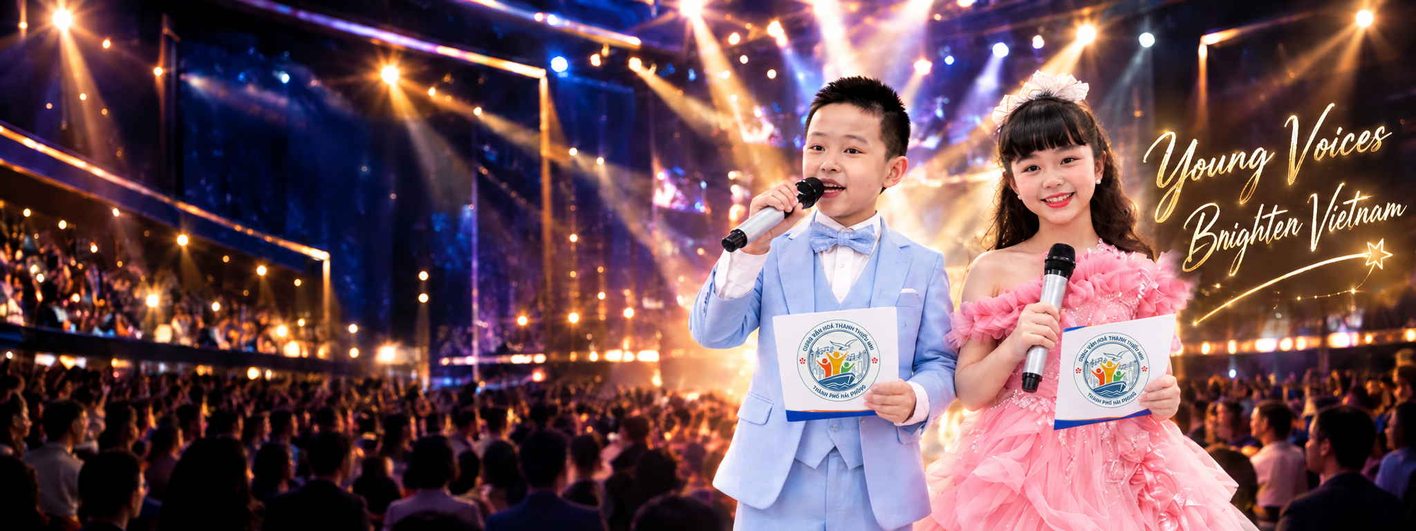 Thí sinh Mic Vàng 2026 trên sân khấu